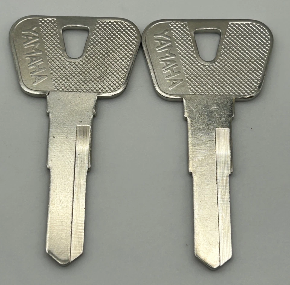 2 llaves en blanco Yamaha XT250 XT600E XT 600E 250 XTZ600 XVC1300 XVS650 XVS 650 1100 Foto 2 de 3