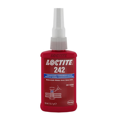 Loctite Schraubensicherung 242 mittelfest 50ml Flasche