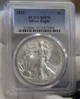 2015 US Silver Eagle $1 PCGS MS70