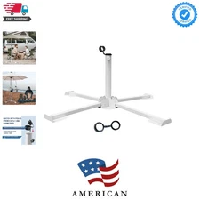 Compact Portable Umbrella Base - Weather-Resistant Stand for All Outdoor Scenes