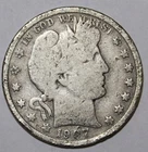 1907-P BARBER SILVER HALF DOLLAR - GOOD/VG - #0090E