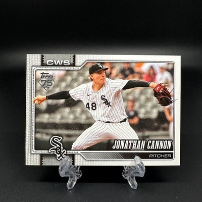 2026 Topps Series 2 - Jonathan Cannon #648 White Sox