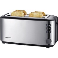 Severin At 2509 Doppel-Langschlitztoaster Mit Eingebautem BröTchenaufsatz Ede...