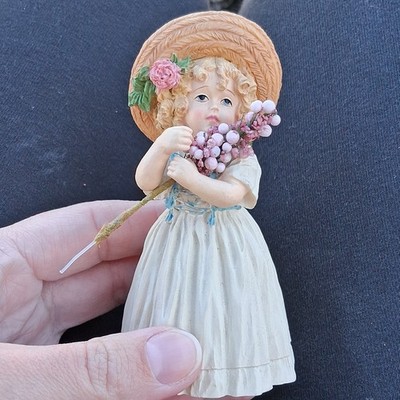 Hamilton Gifts Little Bo Peep Figurine Maud Humphrey Bogart Hand Painted Resin