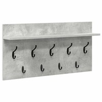 Wand Nachttisch Beton Grau 80 X 40 X 12 Cm Mit Ablage