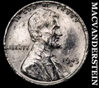 1943-D Lincoln Wheat Cent - Re-processed  Scarce  High Grade  No Reserve  #K1860