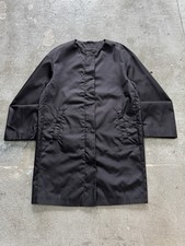 PRADA Nylon Black Coat Genuine Article Rare Italy size M Excellent