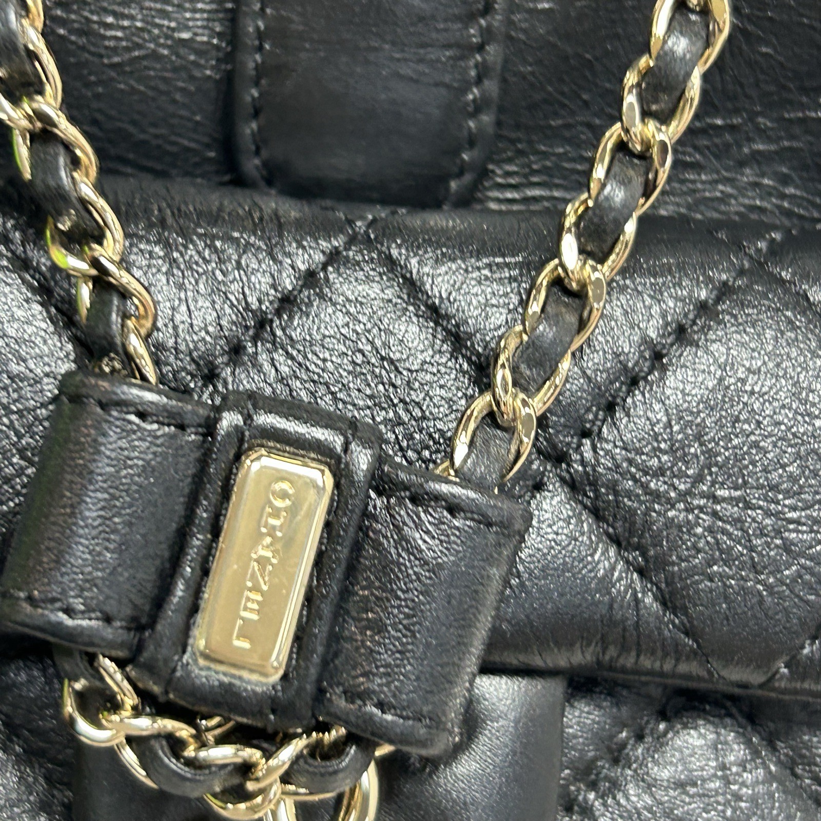 CHANEL Duma Drawstring Backpack Small 18cm Black … - image 22