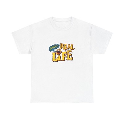 AHH Real Life Graphic T Shirt NEW Adult Regular Sizing Tee