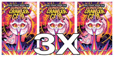 3x FCBD 2026 DUNGEON CRAWLER CARL #0 VAULT COMICS (3 copies)