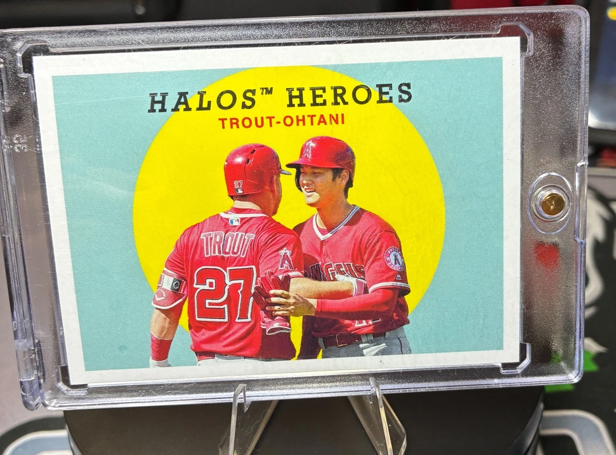 2018 Topps Archives - Mike Trout Shohei Ohtani #303 for sale | eBay