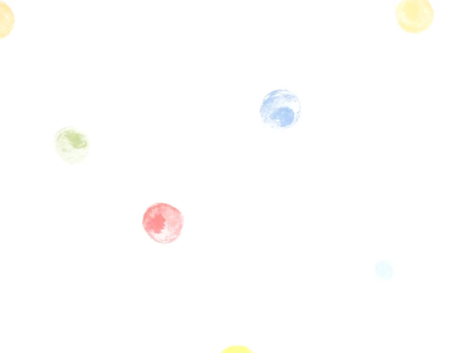 Rollo de papel tapiz prepegado colorido a lunares espaciados de pintura para dedos Foto 2 de 4