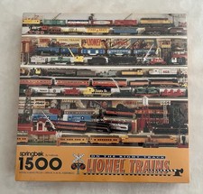 Lionel Trains On the Right Track 1500 Piece Jigsaw Puzzle - Factory Sealed