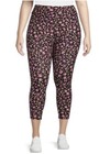 Terra and Sky Tossed Ditsy High Rise Capri Leggings 3X (24W-26W) NWT — photo 3
