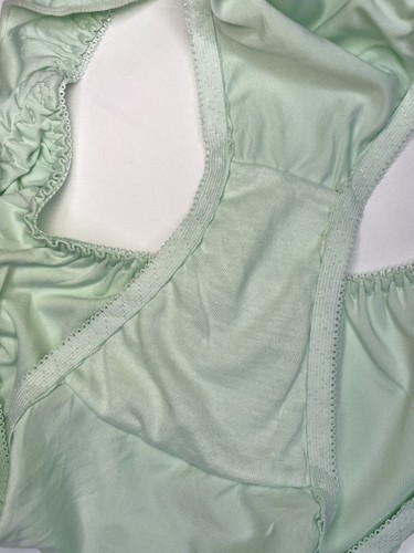 Bragas de nailon sedosas de colección bikini belleza encaje pierna alta volantes calzoncillos talla 7/L - Imagen 19 de 21