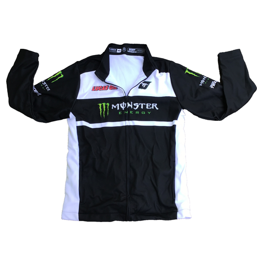 Monster Energy Team Tedder Racing Men Jacket XL Hot Shoppe Designs 10/2 Fleece - 第 1/16 張圖片