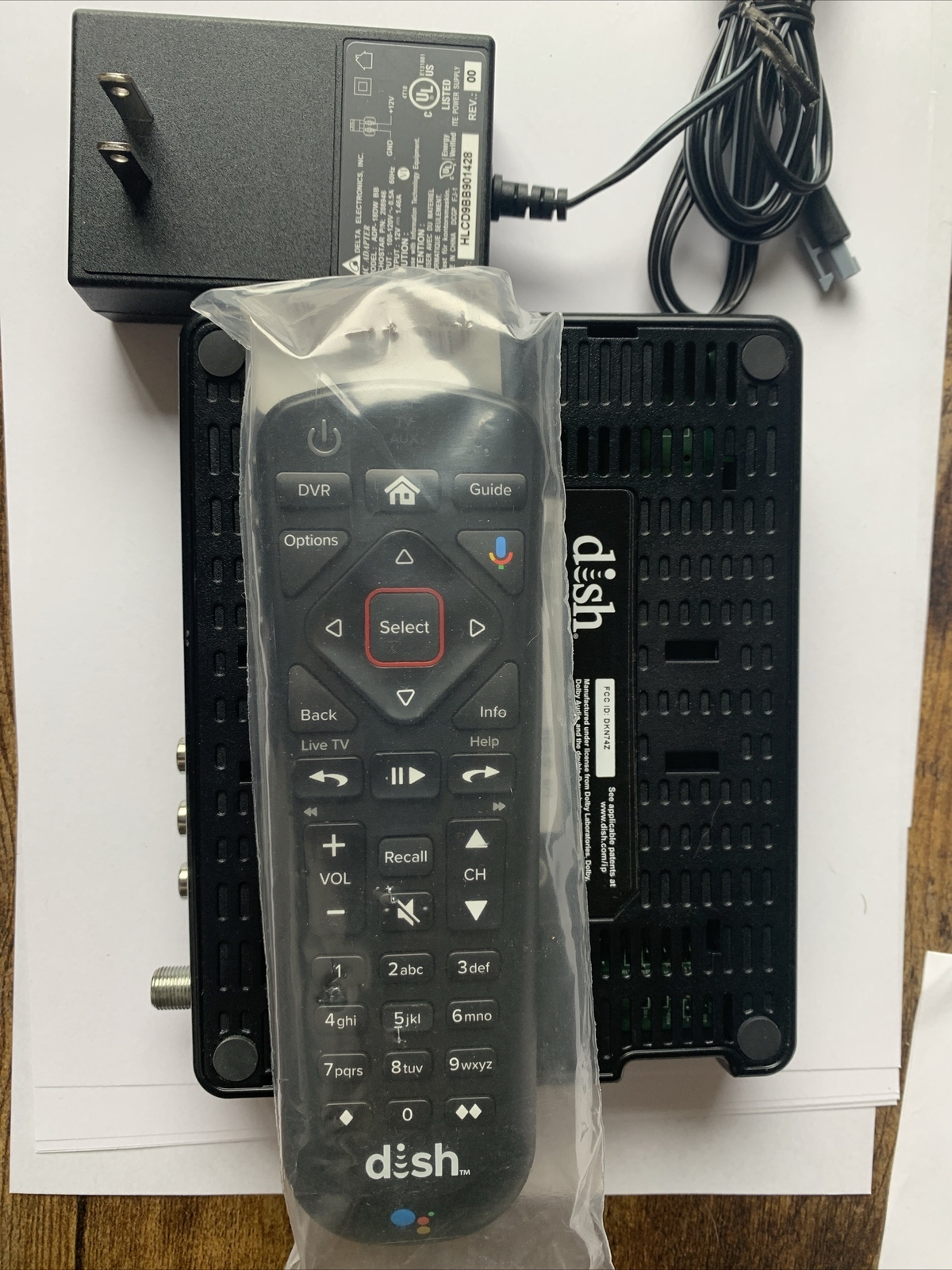 Dish Network Joey 2.0 HDMI TV Box for Hopper With Power Supply and