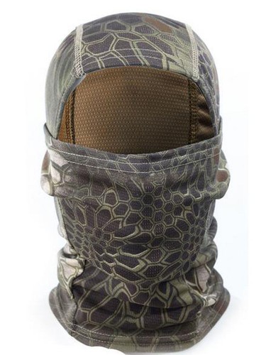 Balaclava Face Mask UV Protection Ski Sun Hood Tactical Camo Masks for Men Women - Picture 44 of 56