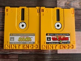 The Legend of Zelda 1 2 Lot 2 Nintendo Famicom FC NES Disk System Japan Tested
