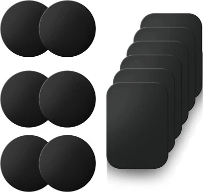 Magnetic Plates Car Phone Holder Replacement Mobile Spare Metal Plate Sticky Pad