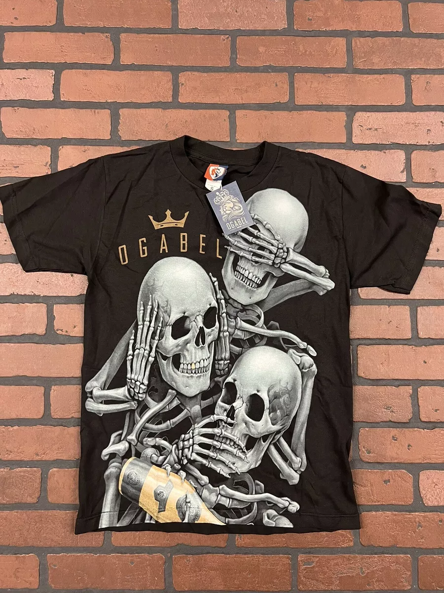 Tee shirt skull sale