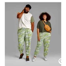 New High Rise Joggers size Large Wild Fable