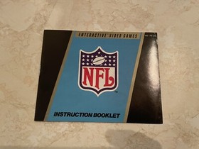 NFL National Football League (Nintendo, 1988) NES CIB COMPLETE