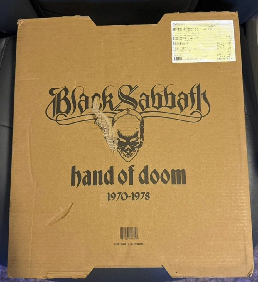 Black Sabbath - Hand Of Doom Box Set (Limited Edition) SEALED NEW 1 of 4000 - Image 2 of 4