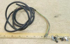 VINTAGE 3 Wire Telephone Phone Line Cord Western Automatic Electric 62" !!