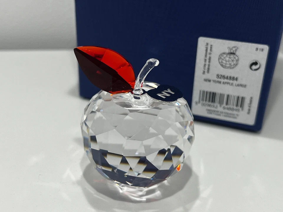 Swarovski Figurine 5264884 Apple New York 6,2 Cm. Boxed & Certificate - Top Zust - Image 3 of 4
