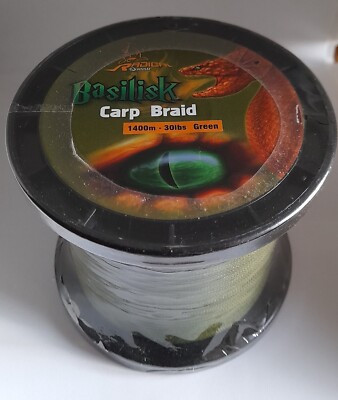 Quantum Radical Basilisk Carp Braid 1400m 30lbs grün Karpfenschnur geflochten
