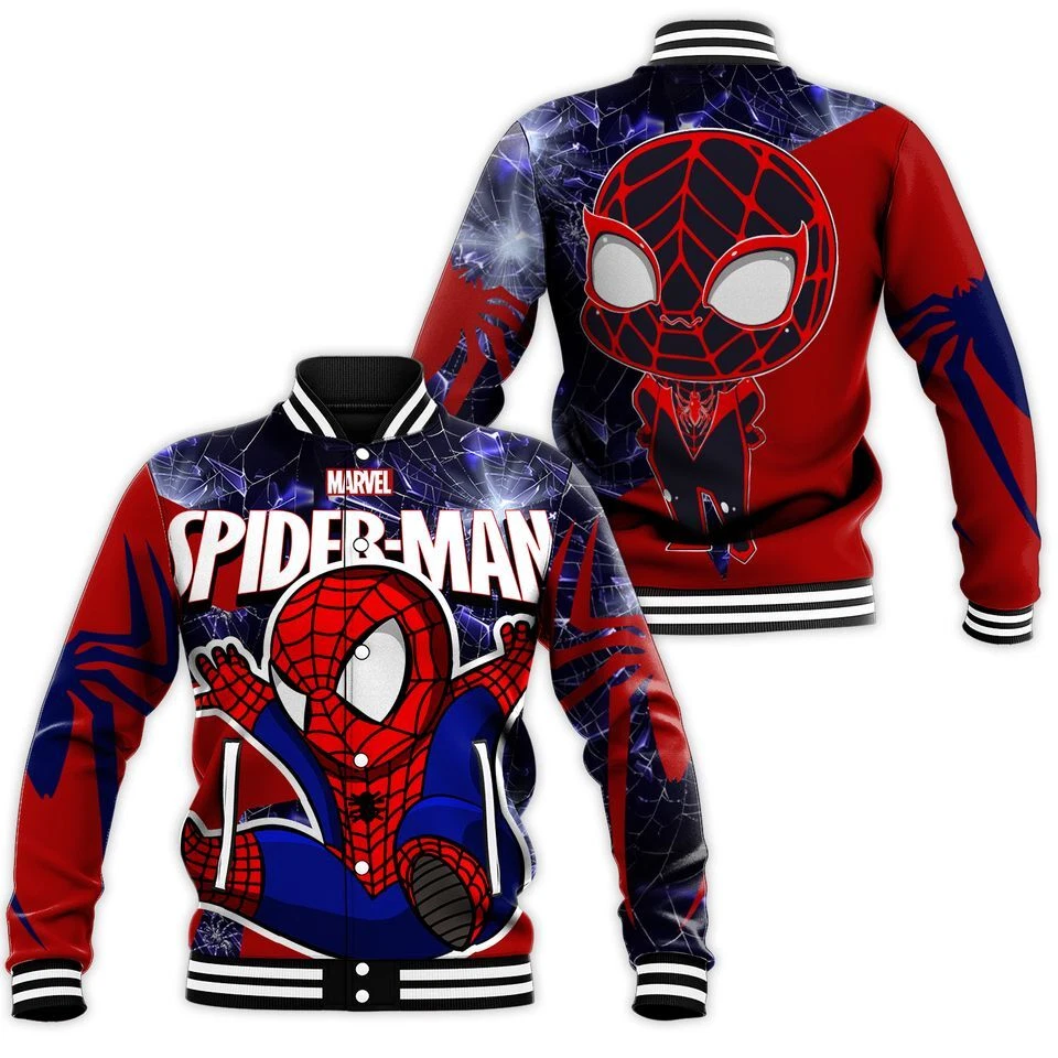 Spider Man Spider Man Baseball Jacket(DELIVERY AFTER CHRISTMAS)