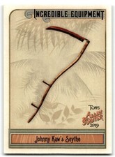 2019 TOPPS ALLEN & GINTER INCREDIBLE EQUIPMENT JOHNNY KAW'S SCYTHE #IE-20