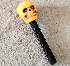 1 Orange Skull Tattoo Machine 8-32 American Contact Screw Blackened Forward USA