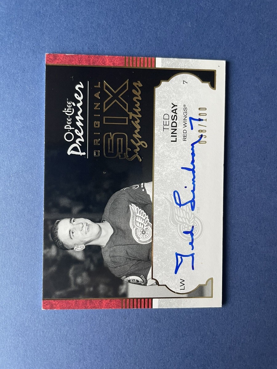 2007-08 O-PEE CHEE OPC PREMIER ORIGINAL SIX SIGNATURES SP TED