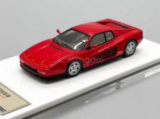 DMH 1:64 Red 1984 Testarossa Racing Sports Classic Model Diecast Resin Car