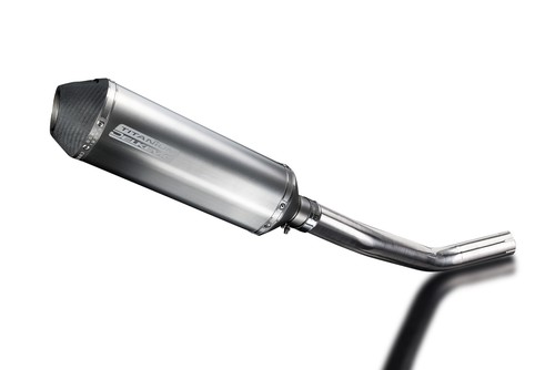 Suzuki GSXR600 GSX-R600 06-07 Slip On 13.5" X-Oval Titanium Exhaust Muffler Kit - Picture 4 of 5