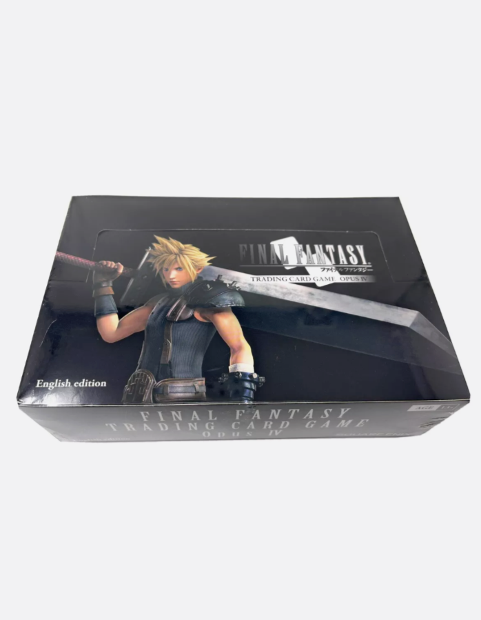English final Fantasy TCG Trading Card Game Booster Box 36 Pack Sealed OPUS IV 4