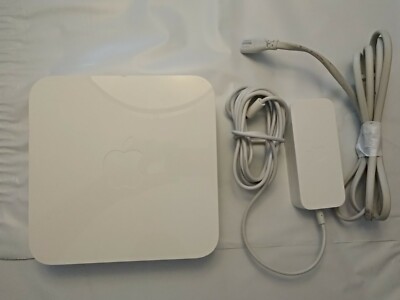 Apple Wireless A1143 AirPort Express Wi-Fi Router Base Station Extreme! Nice