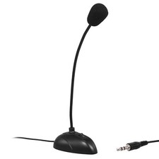 3.5mm Desktop Capacitive Microphone Audio Recording For Computer Desktop A8M1