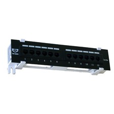 6 pack - Cat5e 12 Port Patch Panel - Fast Free Same Day Shipping- USA Seller