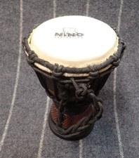 Nino Percussion Elements Mini Synthetic Djembe Drum 7.75"