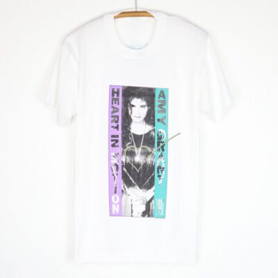 VTG 1991 Amy Grant Heart In Motion Tour Shirt White Unisex S-5XL CC4763