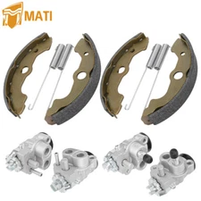 Front Brake Wheel Cylinders & Shoes Set for Honda Foreman 400 TRX400FW 1999-2003