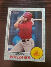 2017 Topps Heritage Minors Blue #82 Nonie Williams /99