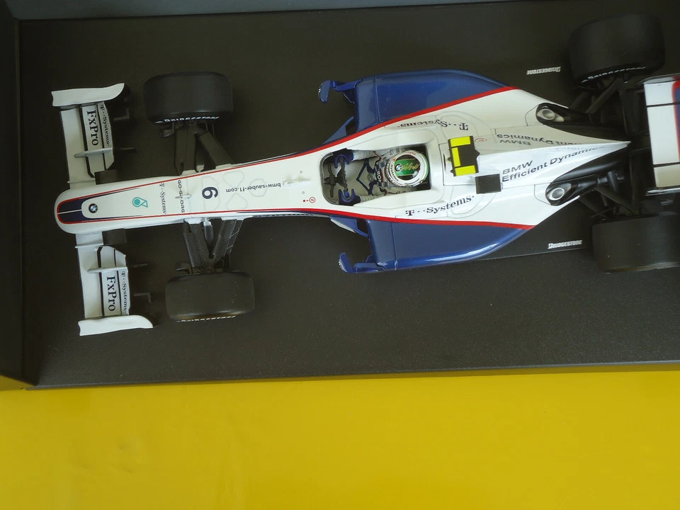 Minichamps 1:18 BMW Sauber F1.09 N.Heidfeld 2009 mit OVP 100090006 - Bild 2 von 4