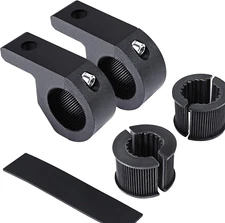 ATV UTV Light Bar Mounts Clamp Kit for 0.75"-1.25" Roll Bars - 2 Pack