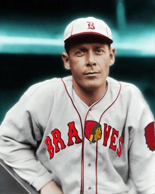 randy moore Boston Braves   Colorized 8x10 Print-FREE SHIPPING