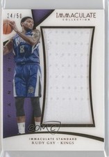 2014-15 Panini Immaculate Immaculate Standard 24/50 Rudy Gay #IS-RG 4j4