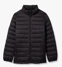 Amazon Essentials KIDS Packable Puffer Jacket/Coat Black Size XXL 10-12